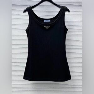 ❤️❤️❤️Prada Women's Black Tank Top